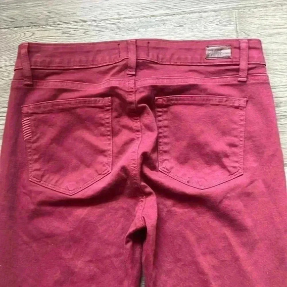 🔥PAIGE🔥 | Skyline ankle peg burgundy  pants size 29 - Picture 12 of 14